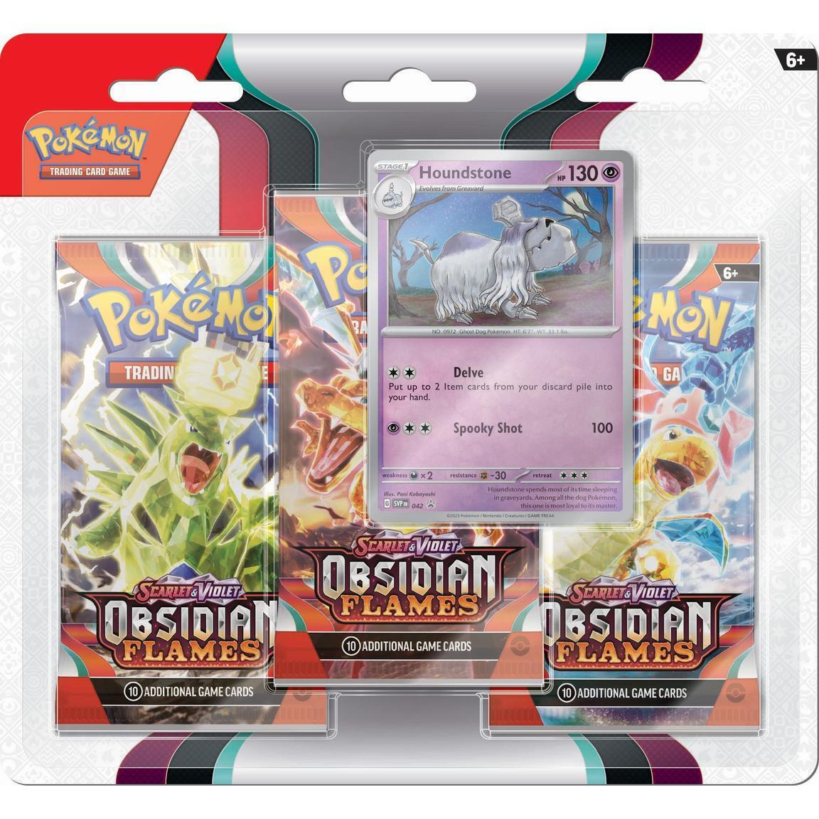 Blister 3 Sobres - Obsidian Flames - Houndstone